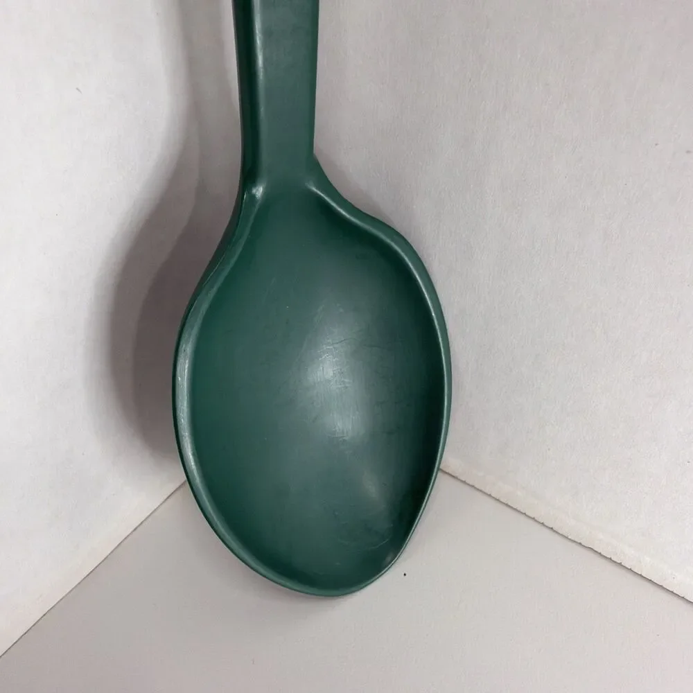 Ultratemp Solid Green Serving Spoon Kitchen Utensil 11.5